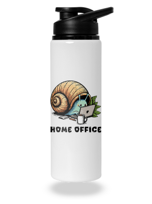 Šnekův home office lahev na vodu White