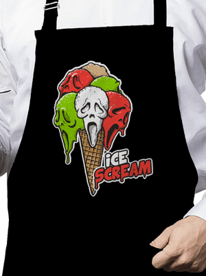 Ice Scream zástěra Black