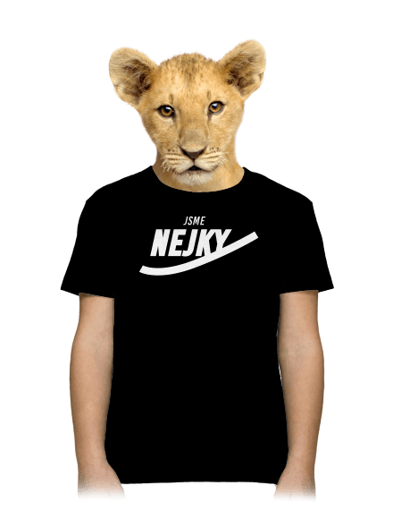 Nejky dětské tričko Black
