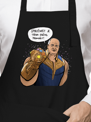 Prymulos zástěra Black