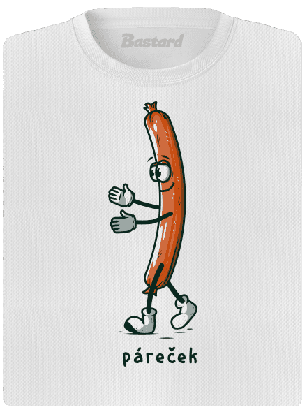 Páreček dámské sportovní tričko White