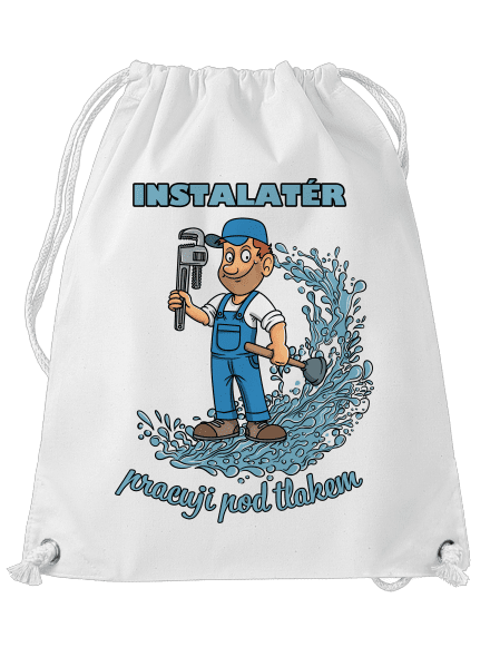 Instalatér pod tlakem vak White