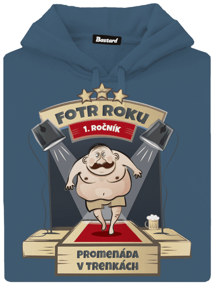 Fotr roku dámská mikina klokanka Denim