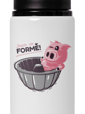 Ve formě lahev na vodu White