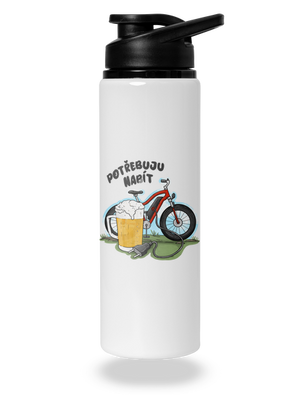 Potřebuju napít lahev na vodu White