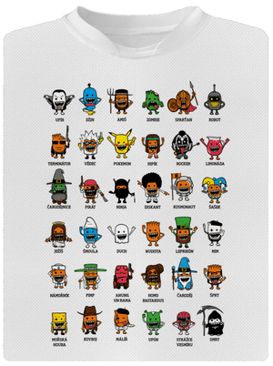 Basty dětské sportovní tričko White