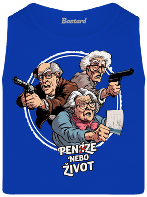 Penze nebo život pánské tílko Royal Blue