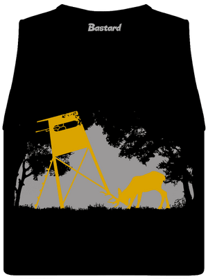 Lesní harmonie dámské tílko volné Black