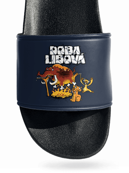 Doba libová pantofle Navy