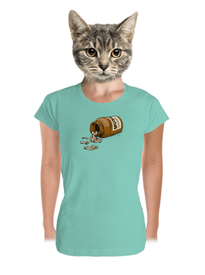 Music Pills dámské tričko premium Mint Mal