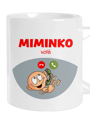 Miminko volá velký hrnek White