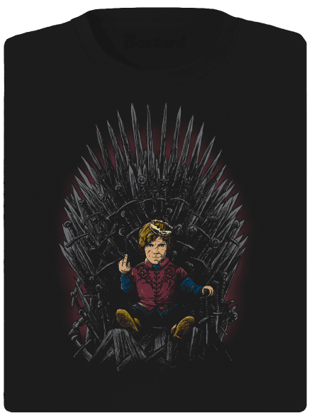 Tyrion na trůnu dámské sportovní tričko Black
