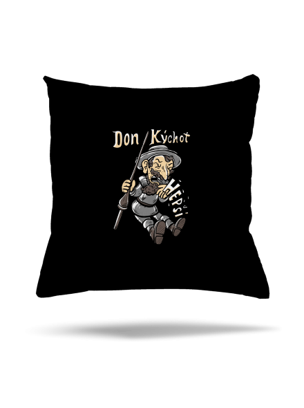 Don Kýchot polštář Black
