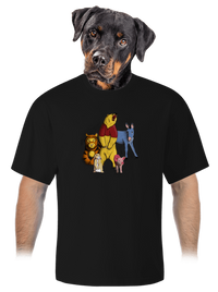 unisex tričko oversized