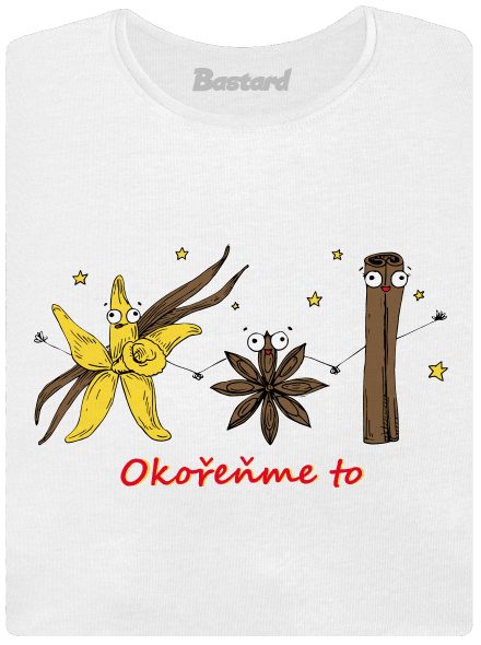 Okořeňme to dámské tričko White