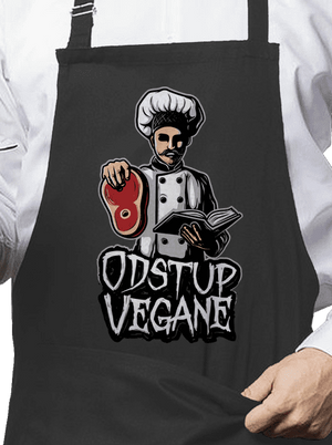 Odstup vegane zástěra Dark Grey