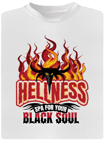 Hellness dětské sportovní tričko White