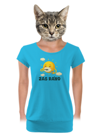 dámské tričko s lemem