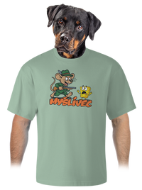 unisex tričko oversized