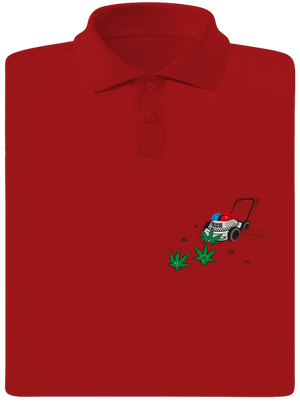 Ganja krize pánská polokošile Red Mal