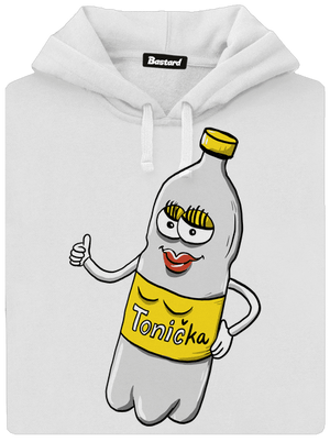 Láska na beton dámská mikina klokanka White