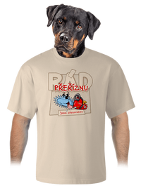 unisex tričko oversized