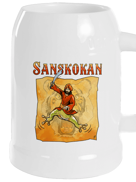 Sanskokan půllitr White