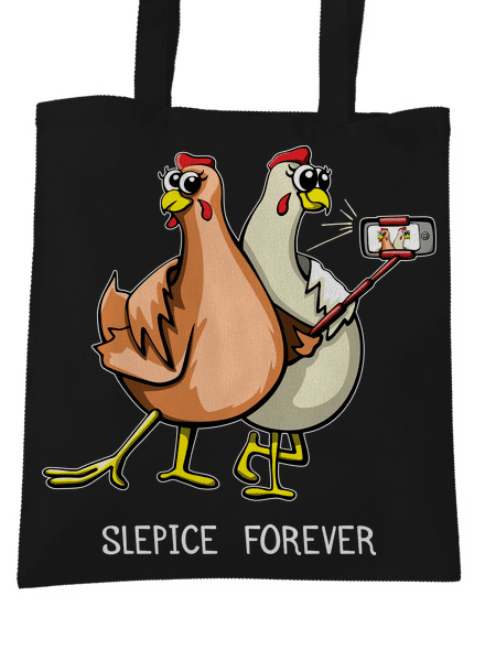 Slepice forever taška Black