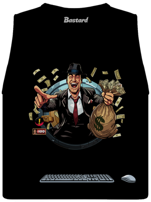 B17: Mafia dámské tílko volné Black