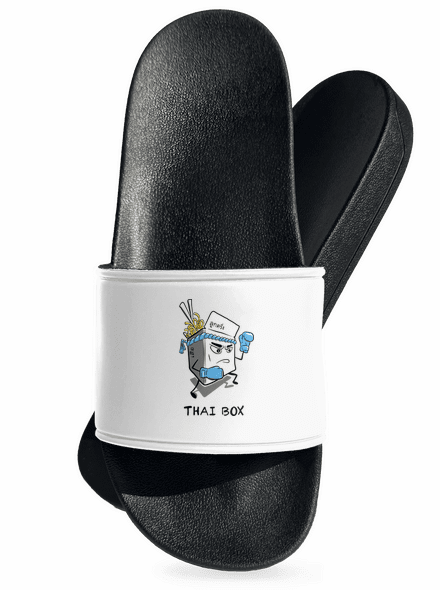 Thai box pantofle White