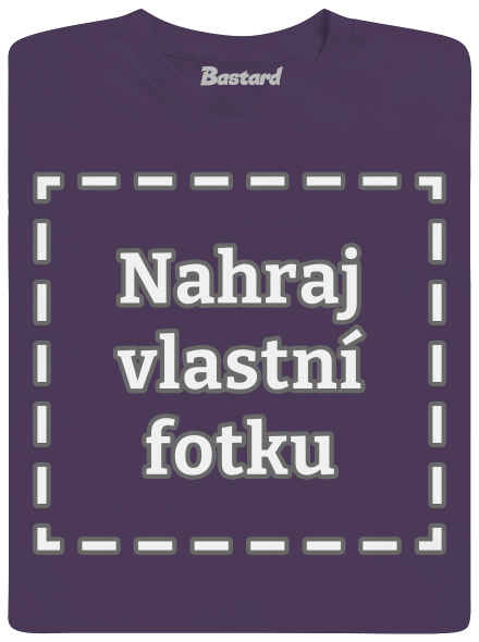 Vlastní potisk pánské tričko Urban Purple
