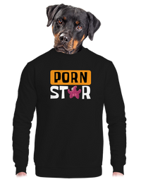 unisex mikina bez kapuce