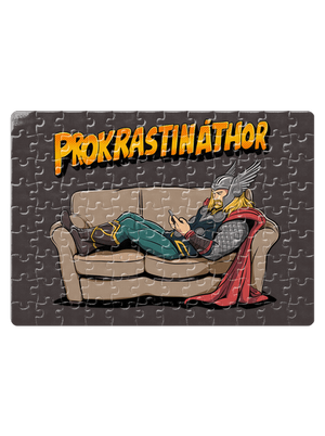 Prokrastináthor puzzle White