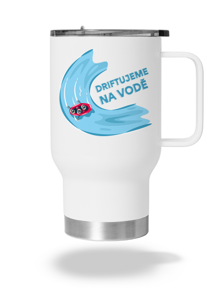 Driftujeme na vodě termohrnek White