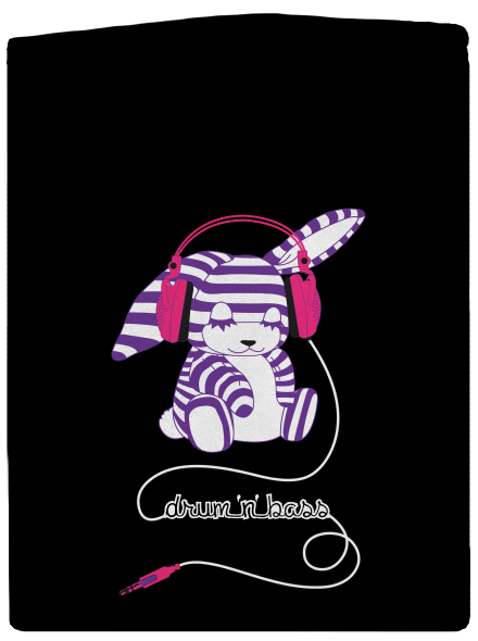 DNB pánská mikina na zip Black