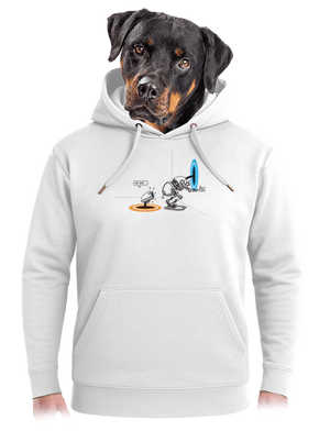 Portal unisex mikina premium Snowwhite