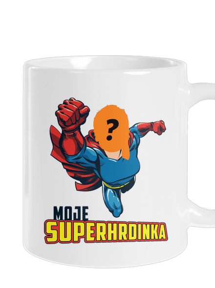 Moje superhrdinka klasický hrnek White