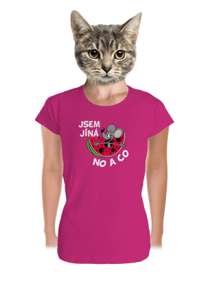 Jsem jiná dámské tričko premium Magenta