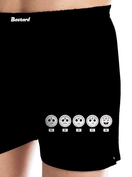 Týden elektrikáře pánské trenky Black