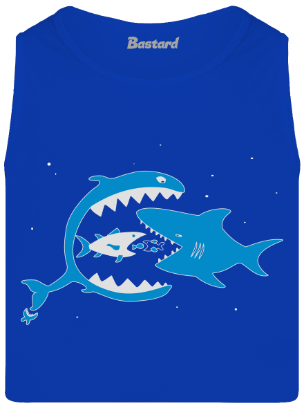 Rybky pánské tílko Royal Blue