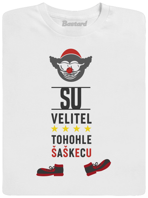 Velitel šaškecu dětské tričko White