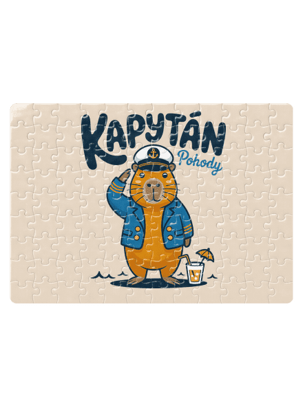 Kapytán pohody puzzle White