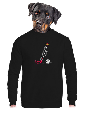 unisex mikina bez kapuce