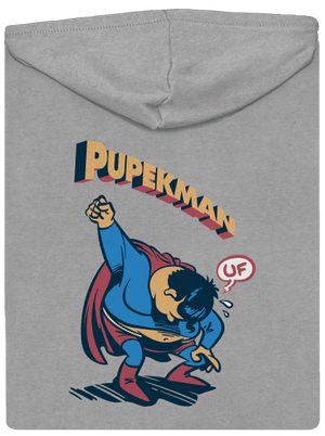 Pupekman pánská mikina na zip Light Melange