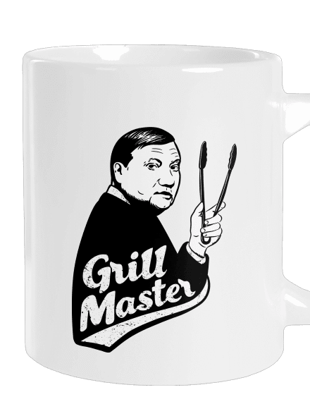 Grill master velký hrnek White