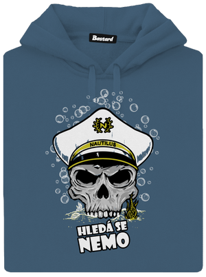 Kapitán Nemo dámská mikina klokanka Denim