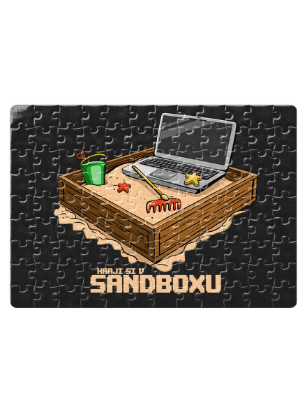 Sandbox puzzle White