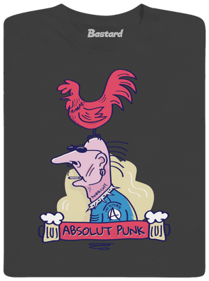 Absolut Punk pánské tričko Dark Grey