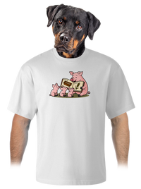unisex tričko oversized