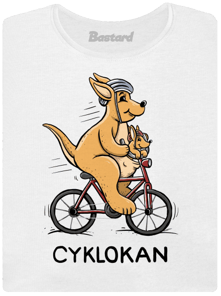 Cyklokan dámské tričko premium White